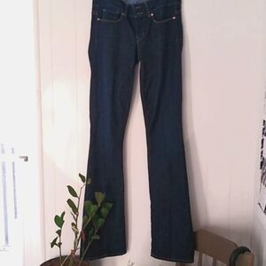GAP 1969 Dark Wash Perfect Boot Cut Jeans Size 25/0L   NWOT